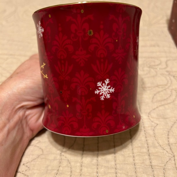 Starbucks Christmas Mug With Red Gold Birds 2010 - Picture 5 of 7
